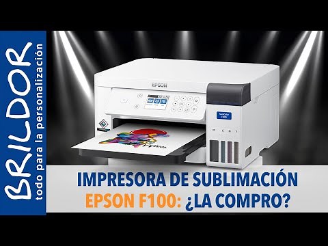 Impresora de SUBLIMACIÓN 🔥 EPSON SC F100 🔥 F170 - ¿La compro?