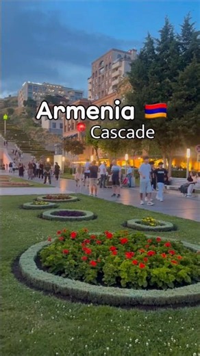 Armenia Cascade Yereven Armenia 🇦🇲❤️ #travel #reels #explortheworld #youtubeshorts #nature #follow