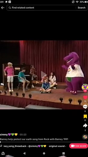 Barney and the backyard gang To help to protect our earth and keep it clean sing along