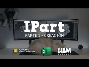 [PARTE N°1] TUTORIAL CREACIÓN de un IPART con AUTODESK INVENTOR | El Duro de INVENTOR