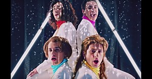 Squeezie piège tout le monde avec le clip "I Feel a Man" des Frenetics, boys-band des années 80