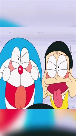 Nobita’s Bouncing Battle Dodging Gian’s Fists in Style! #doraemon #animation #fyp #usa