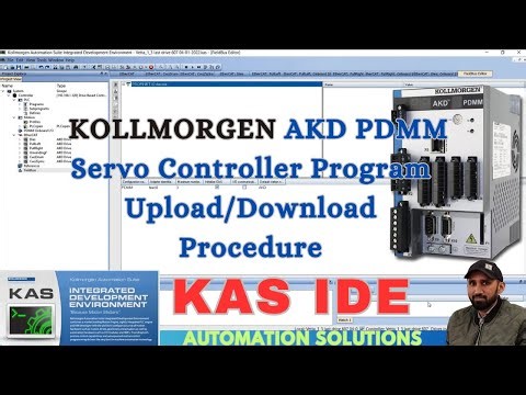 KOLLMORGEN AKD PDMM Servo Controller Program Upload/Download Procedure