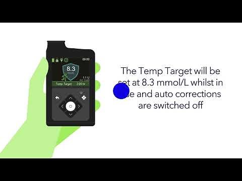 MiniMed™ 780G - Using Temp Target with the SmartGuard™ feature