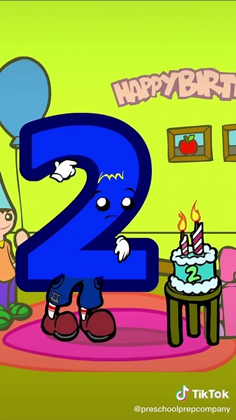 Meet the Numbers - 2 #preschoolprepcompany #preschoolprep #preschoolathome #homeschool #tiktokforkids #specialneedsmom #funforkids