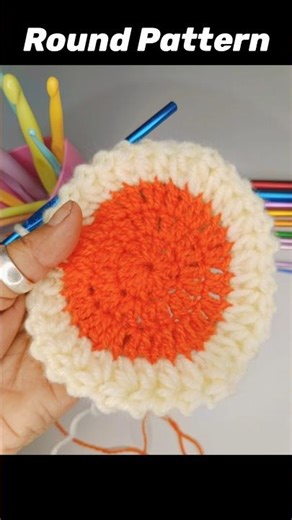 Easy Crochet Round Pattern | Step by Step Tutorial