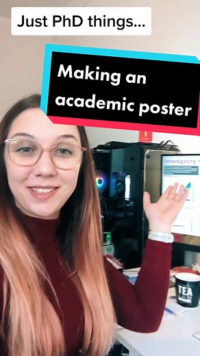 Creating Academic Posters for Astrophysics PhD Research