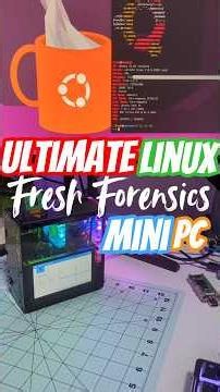 Ubuntu Linux Mini PC Build (Pironman) #shorts #linux #hacking #youtubeshorts #short #raspberrypi