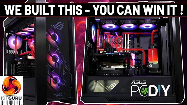 The mega £6000 ASUS custom loop PC giveaway!