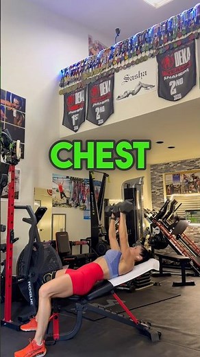 Do women need to train chest muscles? 🤔 #workout #deka #training #тренировка