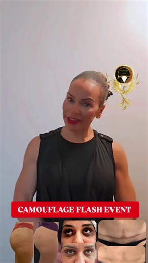 ✨ CAMOUFLAGE FLASH EVENT — ONLY 10 SPOTS ✨ If you’ve been waiting for the right moment to treat your stretch marks, scars or dark circles… this is your sign. 🖤 🌟 2 areas for the price of 1 🌟 Bonus session included 🌟 Mini areas starting at $350 CAD   tax 🌟 Restorative, natural and permanent results This event ends as soon as the 10 spots are taken. Message me now to secure yours. ✨ #SkinCamouflage #ParamedicalCamouflage #StretchMarkTreatment #ScarCamouflage #UnderEyeCamouflage