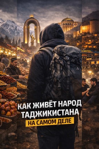 Таджикистан без фильтров. Как живут здесь люди на самом деле? ❗️Полный влог на YouTube Ссылка в профиле