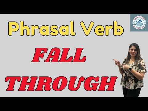 Fall through | Phrasal Verb Meaning & Daily Use | Speak English Naturally