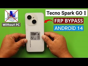 Tecno Spark Go 1 (KL4) Android 14 Frp Bypass/Unlock Without PC- Without Activity Launcher 2024