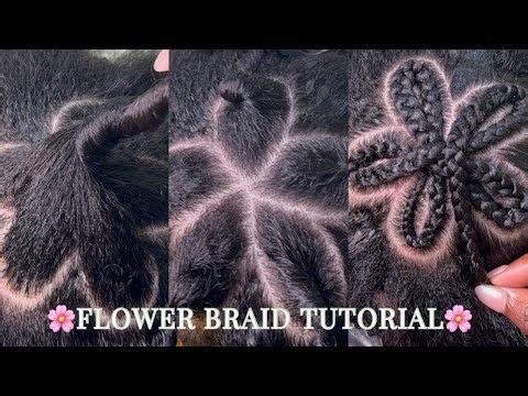 Create a Braided Flower with me | Step-by-step Tutorial🌸
