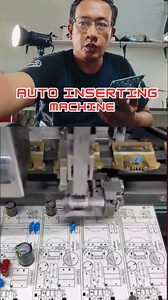 Auto inserting Machine #reels | Dalhar Sunardi