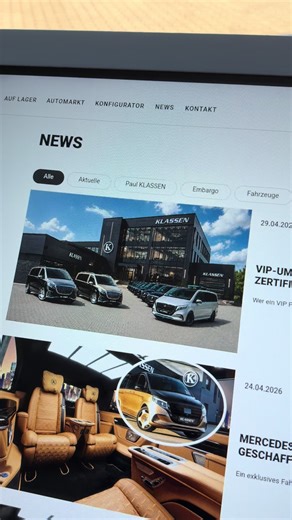 VIP Fahrzeug Umbau & Zulassung Europa
