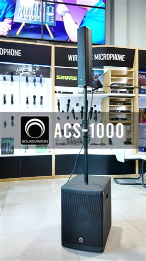 🔊SOUNDVISION ACS-1000 ชุดลำโพง Active Column ใช้งานง่าย เสียงดี ครอบคลุมพื้นที่ทั้งOutdoorเเละIndoor💯 ➡️ https://www.sounddd.shop/product/soundvision-acs-1000/ #SoundDD #SOUNDVISION #acs1000 #Speaker #ลำโพง #ลำโพงคอลัมน์ | Sounddd.shop ศูนย์จำหน่าย เครื่องเสียงและระบบภาพ คุณภาพดีดี ออนไลน์