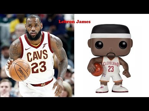 NBA Player As Funko Pop | NBA Pop! Series Basketball Player Funko Pop