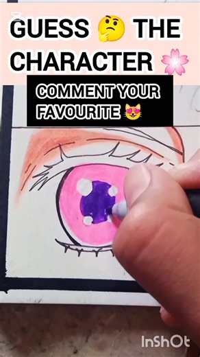 Day 3 ✨ GUESS THE CHARACTER ✨🔥eyes 👀😻 DRAWING from demon Slayer 🔥 #drawing #demonslayer #art #guess