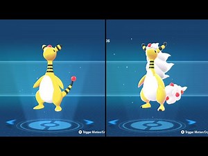 Ampharos Mega Evolution - Pokemon Legends Z A