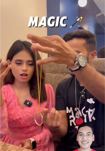 Ring and Chain Magic Trick Revealed with Easy Steps