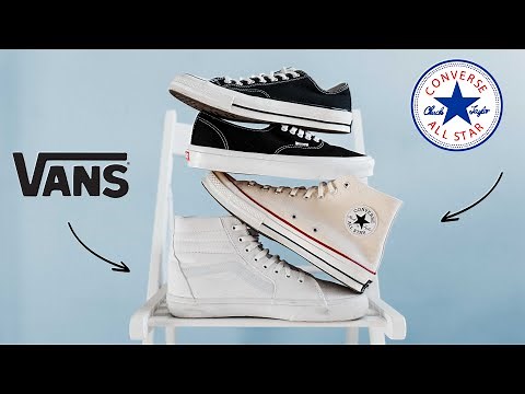 CONVERSE VS VANS | WHO MAKES THE BEST SNEAKERS?