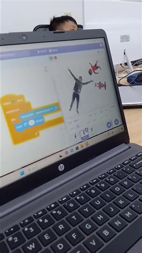 Coding scratch untuk pemula//coding for kids #school#coding