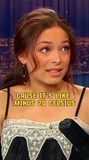 Kristin Kreuk exposing American vs. Canadian crowds is too accurate