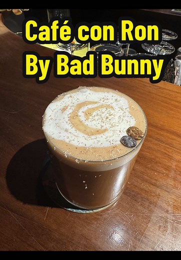 Café con Ron Recipe by Bad Bunny