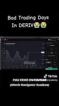 Deal With Losses In Deriv 😭😭😭😭