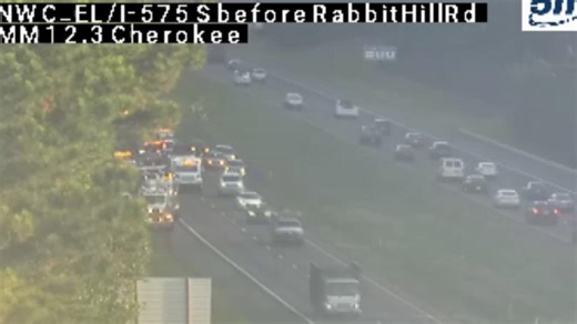 TRAFFIC: Shutdown impacting I-575 South after major wreck