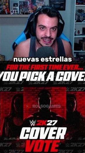 La portada de WWE 2K27 será diferente 😳 #shorts #wwe #wwe2k #wwe2k27 #cover #portada