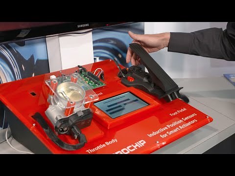 Inductive Position Sensors: Accelerator Pedal Controlled Throttle Body Smart Actuator