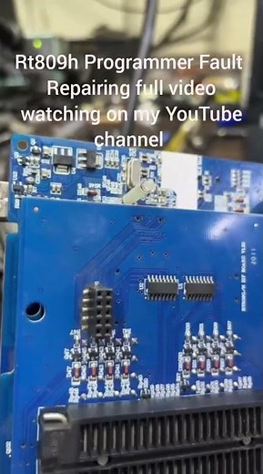 Rt809h Programmer Led blinking Fault Repairing #viralshorts #youtubeshorts