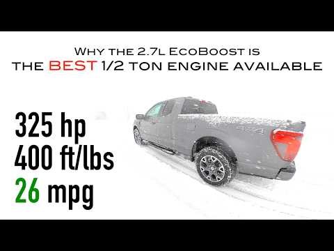 Why the 2.7L Ford Ecoboost is the best 1/2 ton truck engine available today