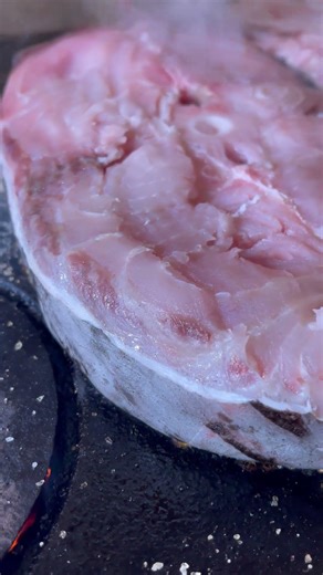 Cooking Fish on a Wood Stove