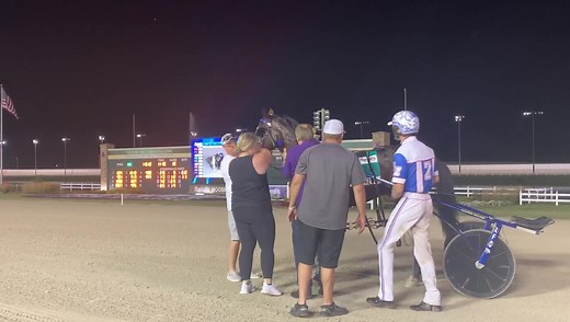 CATCH THE FIRE wins the #Patch28. #harnessracing | United States Trotting Association
