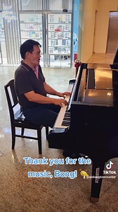 In case you were wondering about those soaring vocals in the New Wing last night 🎹 | Alabang Town Center