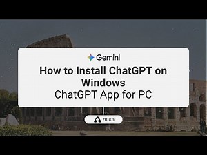 How to Install Gemini on Windows - Google Gemini App for PC