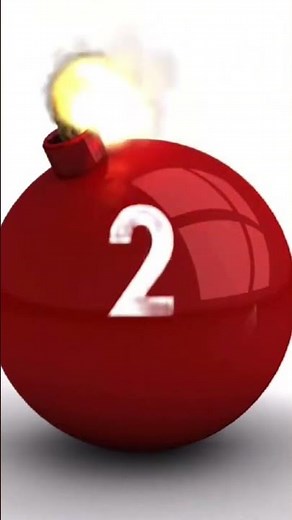 Red Bomb Countdown 5 Timer Short ‪@15MinuteTimer‬