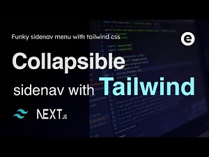 Build a Collapsible Side Navigation with Tailwind CSS