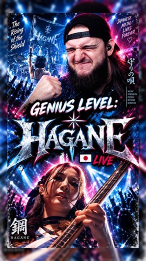 🔥🇯🇵 DON'T STOP! 🛡️ HAGANE — “The Rising of the Shield” (LIVE) | PRIMITIVE RUSSIAN Reaction