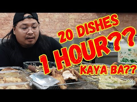 20 DISHES IN 1 HOUR?? | Ninong Ry