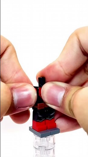 LEGO How To Build Deadpool with no parts from it