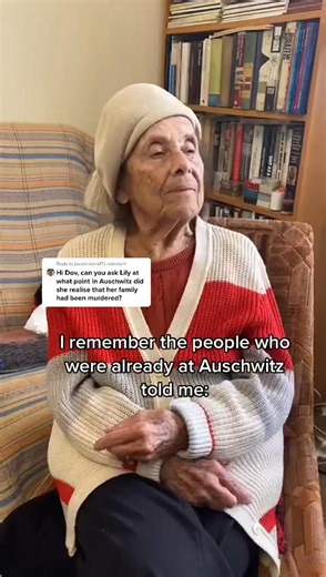 340K views · 6.9K reactions | Reply to @jacobmoshal1 They told Lily her family had been murdered & she didn’t believe them 梁 #holocaustsurvivor #History #neverforget #learn #fyu | Lily Ebert | Facebook