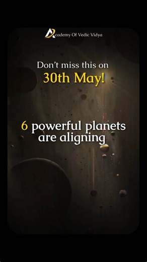 ✨ Don’t miss this rare cosmic moment on 30th May! ✨ 6 powerful planets are aligning — just like during Mahabharat! 🔱🌌 A portal for new beginnings is opening… 📝 Write your wishes with a red pen 🌙 Read them under the moonlight It’s a powerful ritual you don’t want to skip! 💫 🔻 Comment “30” to know the exact time! 🔁 Save & share this with someone who believes in cosmic magic! Learn Astrology today - 91 7439041439 . . . #Academyofvedicvidya #30thmay #prediction2025 #astrologer #astrology #pre