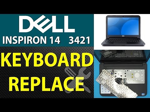 Dell Inspiron 14 3421 Keyboard Replacement💻