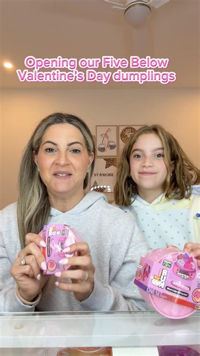 Unboxing Five Below Valentine’s Day dumplings! #fivebelow #unboxing #shopping #haul #ootd