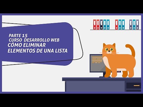 Como ELIMINAR elementos de una LISTA en JS - 15 - Curso Desarrollo Web